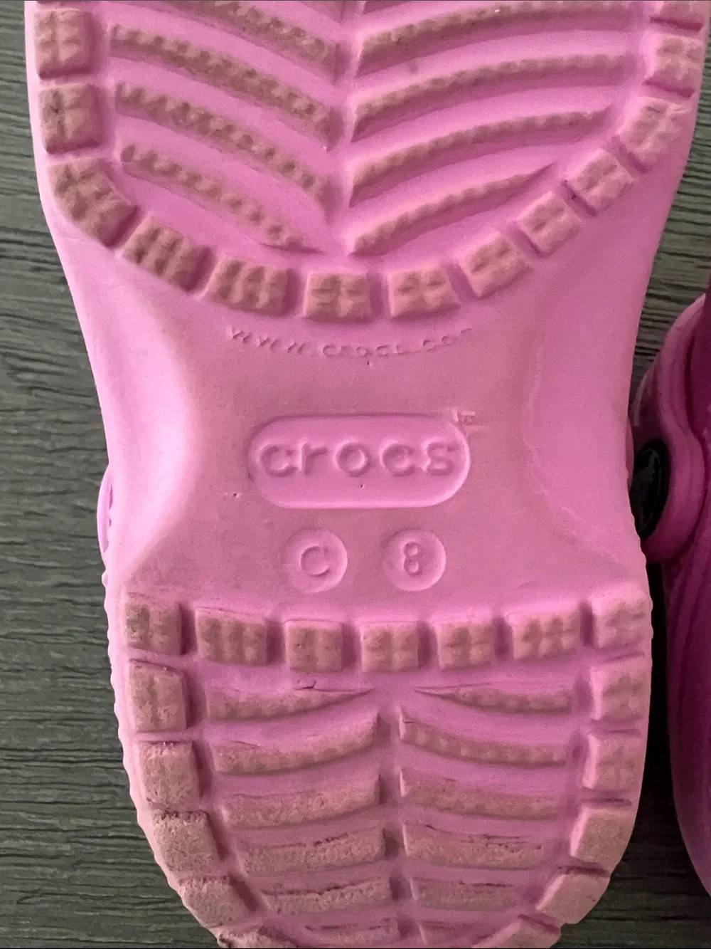 CROCS Kids' Pink Classic Clog